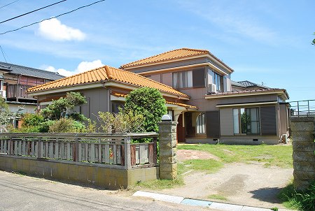 銚子市黒生町の広い庭付き中古住宅